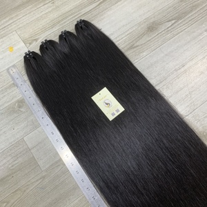Cheveux bruts non traités Paquets de cheveux de haute qualité Extensions de trame Grade 12A Cheveux humains droits naturels noirs Vietnam - Product Image 4