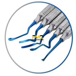 Kit d'instruments dentaires en titane à 5 fentes pour traitement par tunnelisation, pour une thérapie parodontale précise - Product Image 4