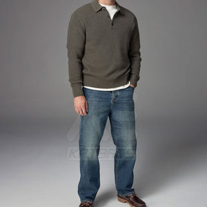 Pantalones Vaqueros de Lona Casuales para Hombre, Corte Recto, Cintura Media, Transpirables, Ecológicos, de Secado Rápido, Calidad Premium, Nueva Llegada, Gran Venta - Product Image 3