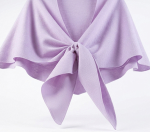 2026 Autumn/Winter New Style <b>Wool</b> Blended Solid Color Large Shawl for Women, Thick Knitted Neckscarf with Shoulder Strap - Product Image 4