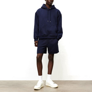 Sweat à capuche épais et chaud pour homme, style décontracté et tendance, couleur unie, idéal pour le quotidien - Product Image 2