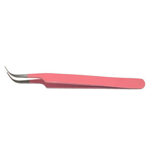 Pinces ergonomiques pour extensions de cils, application confortable et travail de beauté professionnel - Product Image 2