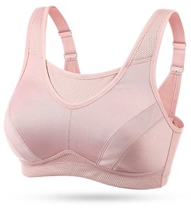 Soutien-gorge de sport personnalisé pour femmes, respirant, dos croisé, sans dos, pour la gym et le fitness, avec logo frontal – Vente en gros - Product Image 6