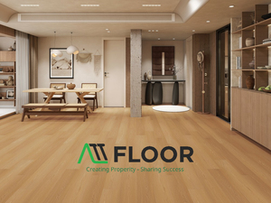 ATTFloor Vinyl Luxury Design Modern Indoor Eco-friendly Waterproof PVC Spc Flooring 4mm Wooden Floor <b>Tiles</b> Indoor 2100 Sqm - Product Image 3
