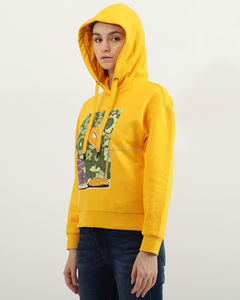 Custom Spring Clothing <b>Orange</b> Color Stone Washed Women Oversized Cotton Breathable <b>Hoodie</b> - Product Image 6