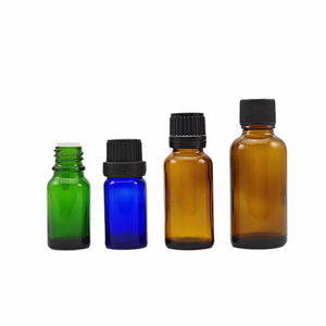 ขวดแก้วหยดน้ำมันหอมระเหยสีชาขนาด 30 มล. 5 มล. 1 ออนซ์ 10 มล. 15 มล. 30 มล. - Product Image 2