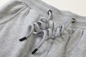 Pantalon de jogging décontracté noir uni en nylon et élasthanne de haute qualité pour homme, style streetwear, vente en gros, personnalisable, 1 pièce - Product Image 3