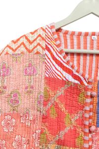 มาใหม่เย็บปะติดปะต่อกันผ้าแจ็คเก็ตอินเดียทําด้วยมือแพทช์ทํางานแจ็คเก็ตเสื้อBohoเสื้อสําหรับผู้หญิง - Product Image 2