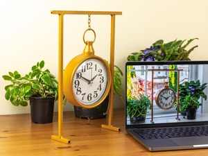 Timeless <b>Table</b> <b>Clock</b> Stylish Modern Desk Timepiece for Library Office Cabin Reception Decor And Elegant Home Workspace Use - Product Image 1