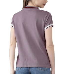 Nueva Camiseta Casual de Mujer de Punto de Color Sólido de Alta Calidad, Cómoda, Transpirable, de Secado Rápido, Holgada y de Talla Grande - Product Image 4
