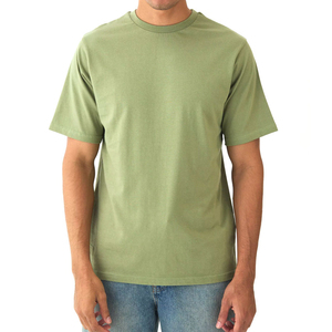 Nouveauté T-shirts décontractés pour hommes en coton 100% de 220 grammes, taille plus, avec logo sur le devant, style streetwear - Product Image 1