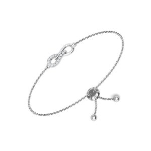 Bracelet à breloques en chaîne fine pour femmes, bijoux de poignet réglables, accessoire de mode, cadeau pour anniversaire, mariage - Product Image 1
