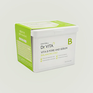 โทนเนอร์หน้าขายดี Dr. Vita Vita B Pore and Sebum Balancing Pad 180 กรัม โทนเนอร์/แผ่นมาส์กกระชับรูขุมขน - Product Image 5