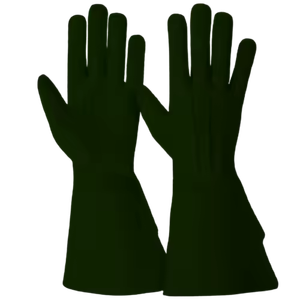 Gants de soudage TIG en cuir de mouton pour la sécurité industrielle avec doublure en coton, ignifuges, protection des mains pour la construction - Product Image 3