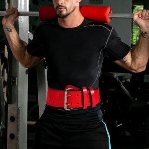 Ceinture de musculation classique en cuir PU, soutien lombaire, ceinture de musculation en cuir pour la salle de sport - Product Image 4