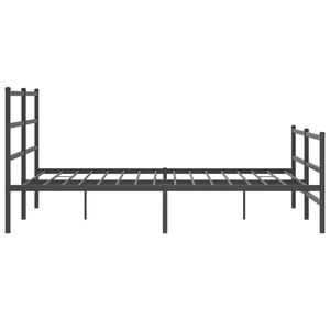 Base de Cama de Acero con Recubrimiento en Polvo Negro de 60x79 Pulgadas, Camas Metálicas - Product Image 6