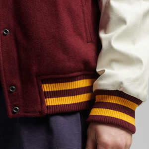 Custom Printed Cropped Varsity <b>Jacket</b> for Women with Stand Collar Front Logo Baseball Uniform <b>Jacket</b> Custom Logo - Product Image 6