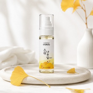 Brume visage éclatante, brume apaisante pour le visage, soin botanique pour tous types de peau, eau de feuille de ginkgo, brume tonifiante pour la peau, brume rafraîchissante pour le visage - Product Image 4