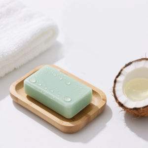 Savon Solide Artisanal Éclaircissant à l'Huile de Coco Vierge (VCO), Avocat et Papaye OEM - Product Image 4