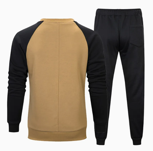 Conjunto Deportivo de Alta Calidad con Sudadera con Capucha y Pantalones Anchos, Ropa de Gimnasio, Conjunto de Dos Piezas, Corte Ajustado - Product Image 3