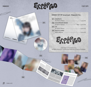 อัลบั้มต้นฉบับเกาหลีของวง NMIXX - expergo (รุ่น Digipack) - Product Image 3