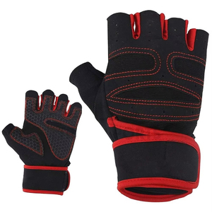 Guantes Profesionales para Entrenamiento con Pesas en Gimnasio, Transpirables, Antideslizantes, sin Dedos, con Protección para las Muñecas - Product Image 2