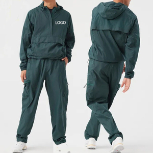 Conjunto de Chaqueta Cortavientos y Pantalones Cortos para Hombre, Conjuntos de Cortavientos con Capucha en Venta a Precio de Fábrica al por Mayor 2026 - Product Image 3
