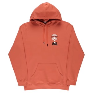 Custom Logo Men Heavyweight Fleece Pullover Hoodie Rust Oversized Graphic Print Streetwear Cotton Hoodies Sweatshirt OEM - Product Image 5