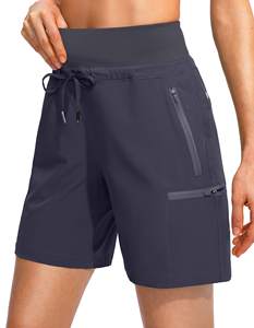 Shorts de sport modernes pour femmes, anti-UV, pour la randonnée, les activités de plein air, le jeu et la course, unis. - Product Image 1