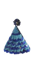 Pendientes de perlas con forma de número de corazón bordado de cuentas de semillas de estilo clásico de la mejor calidad hechos a mano MD Handicraft Direct India - Product Image 2