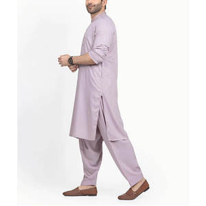 Conjunto de Kurta para Hombre 2026, Shalwar Kameez con Logotipo Personalizado, Venta al Por Mayor, Proveedor de Ropa Islámica Masculina de Alta Calidad - Product Image 2