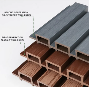 Carrelages de sol de jardin imperméables à l'eau DIY Plancher extérieur Wpc Composite Decking Board <span class=keywords><strong>Effet</strong></span> Bois - Product Image 4