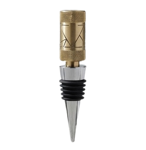 Bouchon de bouteille en acier inoxydable doré ou argenté, style personnalisé, pour bière, vin, champagne - Product Image 2