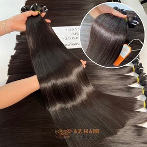 Cheveux bruts vietnamiens paquets non traités extensions de cheveux de trame meilleure qualité couleur noire naturelle pas d'emmêlement pas de perte - Product Image 4