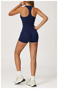 Vêtements de sport, ensemble soutien-gorge et short de yoga, vêtements de yoga, vêtements de sport pour la gym, ensembles de fitness pour femmes - Product Image 4