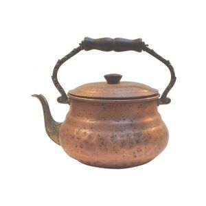 Luxury Hammered Copper Kettle For Water Heating <b>Tea</b> Brewing And Sophisticated Kitchen Countertop Decorative Display - Product Image 6
