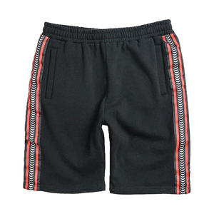 Pantalones Cortos Deportivos Highstreet Oversize Esenciales con LOGO Personalizado Pintado, de Algodón Terry Casual, Estilo Hip-Hop, Sólidos, Ecológicos y de Secado Rápido - Product Image 3