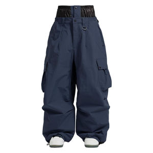 Pantalon de ski streetwear ample et respirant, grande taille, écologique, chauffant, séchage rapide, imperméable 10 000 mm, jambes larges, haute qualité - Product Image 1