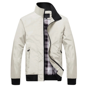 Vestes pour hommes à col mandarin personnalisables, boutonnées, effet vieilli, de haute qualité, respirantes, vêtements d'hiver décontractés pour hommes - Product Image 3