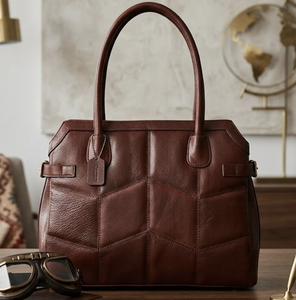 Sacs à main en cuir véritable de style vintage pour femmes de haute qualité BS INTERNATIONAL, personnalisables, légers, imperméables et durables - Product Image 1