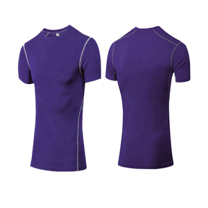Men's Green Raglan Sleeve O-Neck Short Sleeve T-<b>Shirt</b> <b>100</b>% <b>Polyester</b> Quick Dry Regular Fit Casual Solid Color Knitted Fabric - Product Image 2