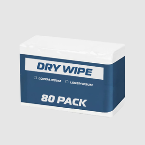 Serviettes sèches non tissées blanches de haute qualité pour personnes âgées, nouveau produit du fabricant Krclean XK7, format 50/80 feuilles, Vietnam, vente en gros - Product Image 1