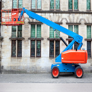 Plataforma elevadora hidráulica autopropulsada telescópica articulada de alta alcance de 10 a 56 m para proyectos de construcción - Product Image 6