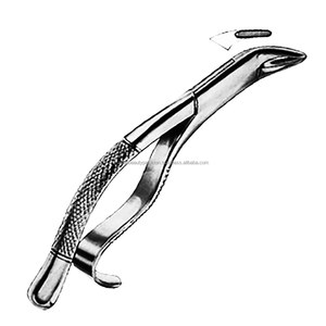ASAP Instrumentos Quirúrgicos Dentales Reutilizables de Acero Inoxidable, Extractor Manual de Dientes, Alicates con Certificación CE Clase II y Empuñadura Moleteada para - Product Image 1