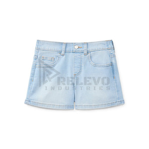 Shorts en jean pour hommes, style streetwear hip-hop personnalisé, respirants, taille élastique, coupe oversize, vêtements de mode, fournisseur en gros de textiles - Product Image 4