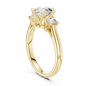Anillo de Diamante Moissanita de Plata de Ley 925 de Calidad de Exportación, Venta al por Mayor Directa de Fábrica - Product Image 3