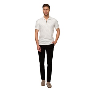 Nouvelle Chemise d'Été pour Homme – Élégante, Infroissable, Séchage Rapide, Respirante, 100% Coton Éponge, Manches Courtes, Motif Uni - Product Image 3