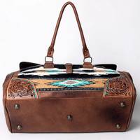 Sac de voyage pour ordinateur portable en cuir léger et imperméable de luxe pour une utilisation en extérieur