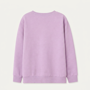 Sudadera informal de manga larga para mujer, con logotipo personalizado, para otoño e invierno, de algodón, lisa, con cuello redondo, estilo streetwear. - Product Image 2