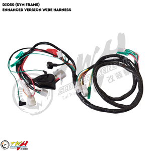 TWH DIO Moto Racing VERSION AMÉLIORÉE FAISCEAU DE FILS (CADRE SYM) - Product Image 1